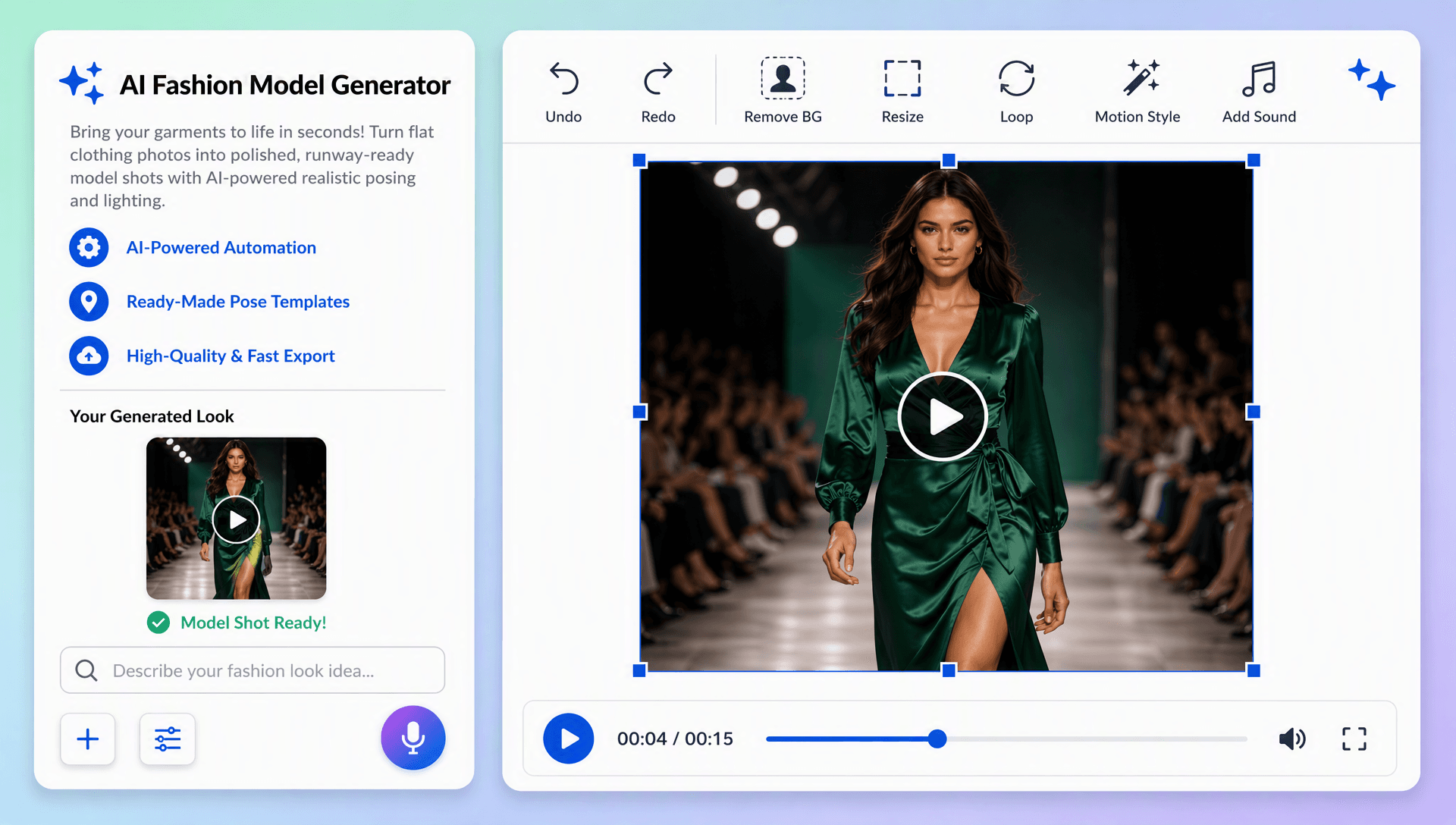 AI Fashion Model Generator Online, Create AI Fashion Model Videos AI Fashion Model Generator Online, Create AI Fashion Model Videos